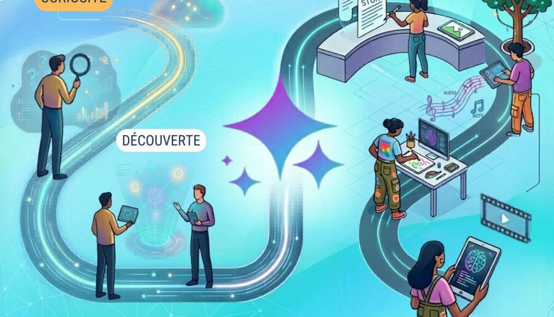 Formation numérique - Voyager au cœur de l'IA: De la curiosité à la pratique