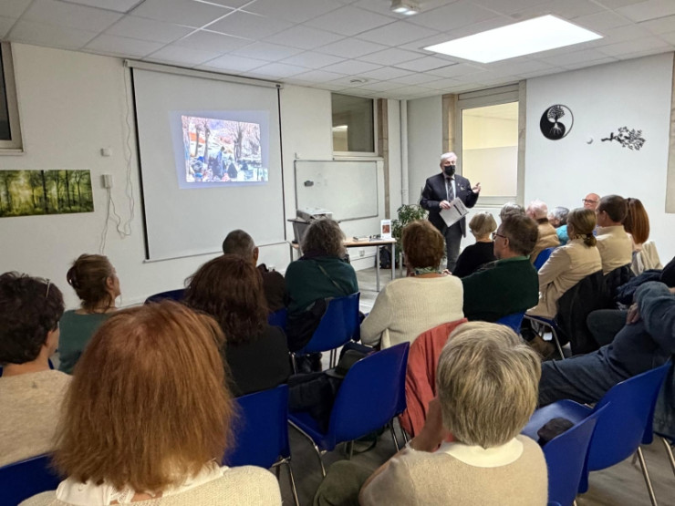 Succès pour la conférence de Jean-Claude Voisin