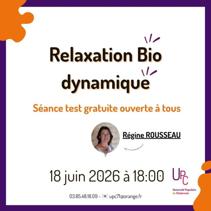 Relaxation Bio dynamique